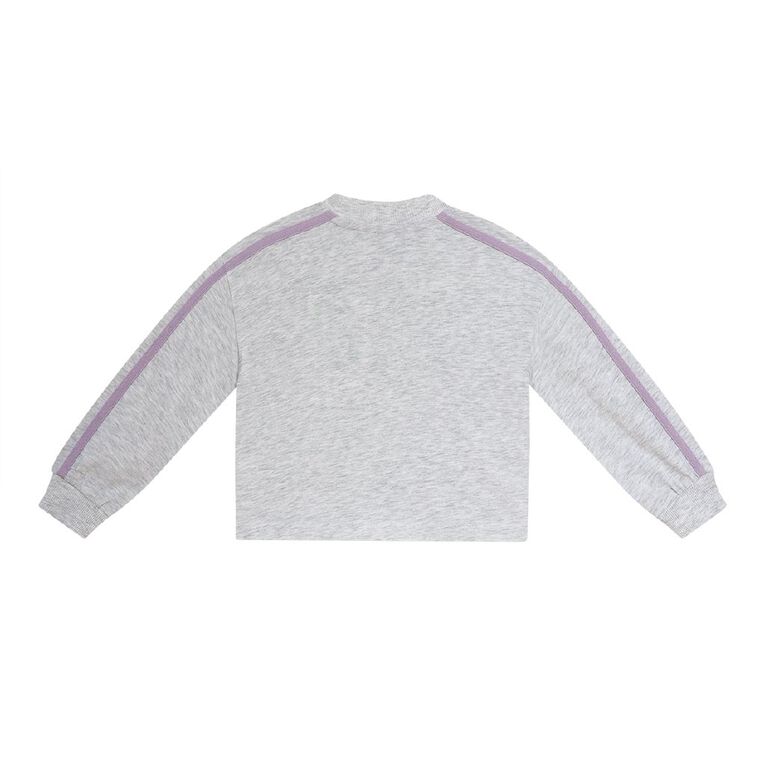 Young Original Toddler Girls' Long Sleeve Cuffed Print Tee, Grey Light, hi-res