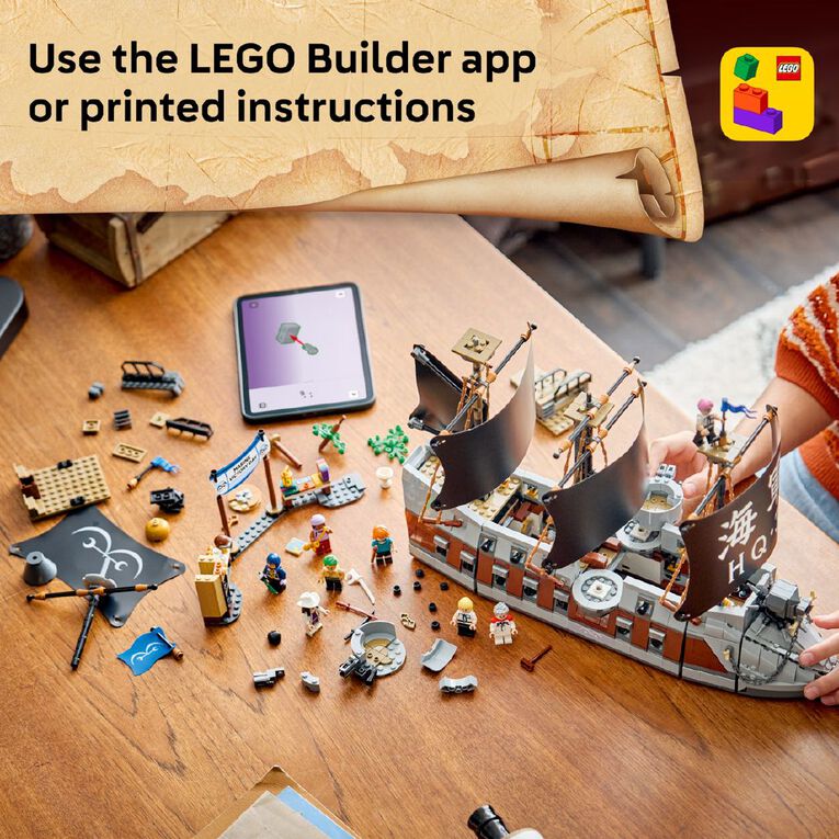 LEGO One Piece Garp's Marine Battleship 75646, , hi-res