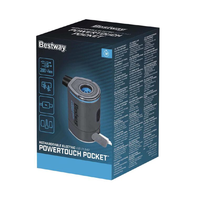 Bestway PowerTouch Pocket Rechargeable Electric Air Pump, , hi-res