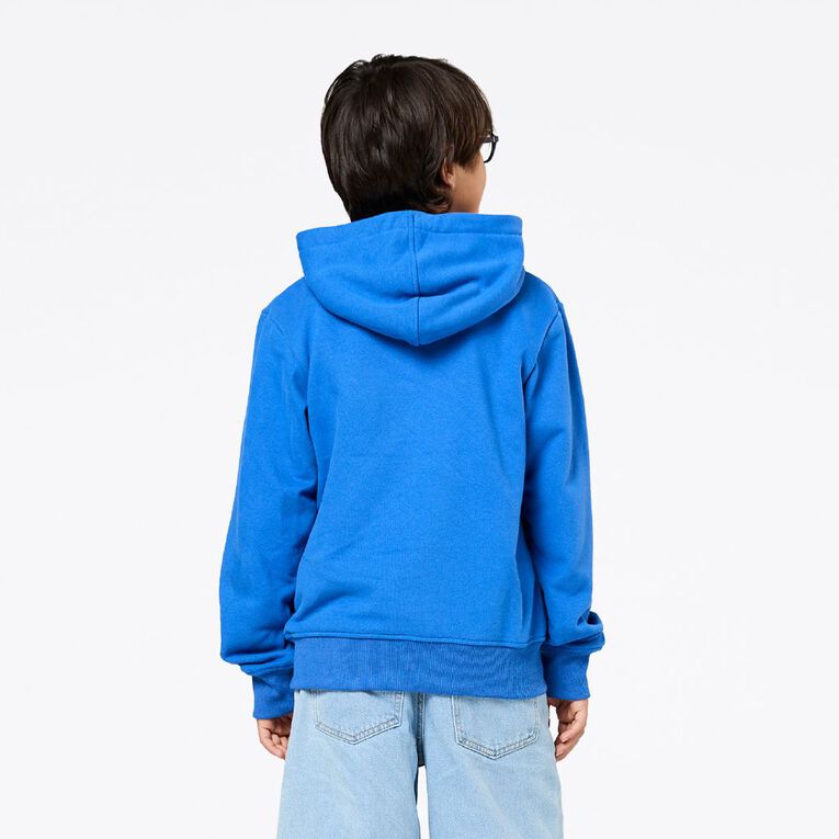 Auckland FC Kids' Pullover Hoodie, Blue Mid, hi-res