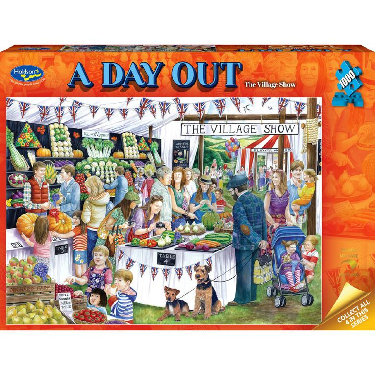 A Day Out 1000 Piece Puzzle Assorted, , hi-res