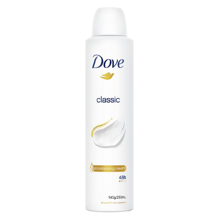 Dove Antiperspirant Base Classic 250ml, , hi-res