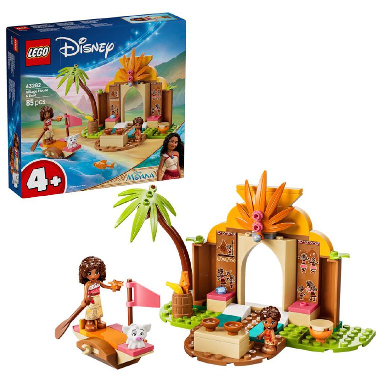 LEGO Disney Princess Village House & Boat 43282, , hi-res
