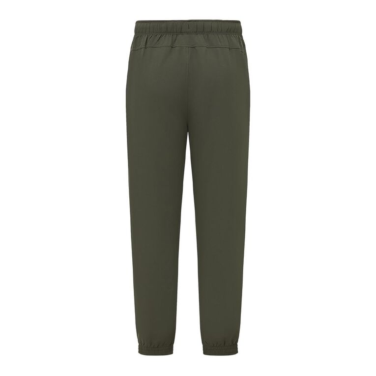 Active Intent Men's Stretch Tech Shell Pants, Green Mid, hi-res