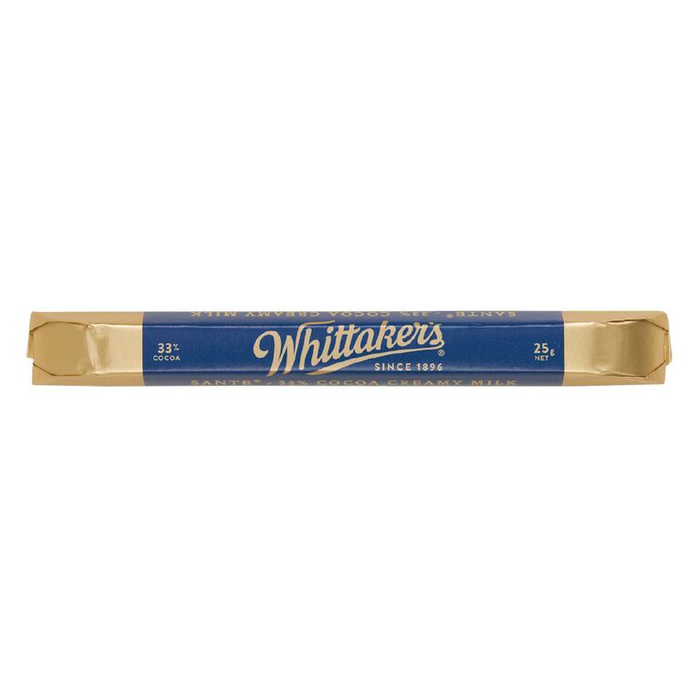 Whittakers Wrapped Long Milk Sante Bar 25g, , hi-res