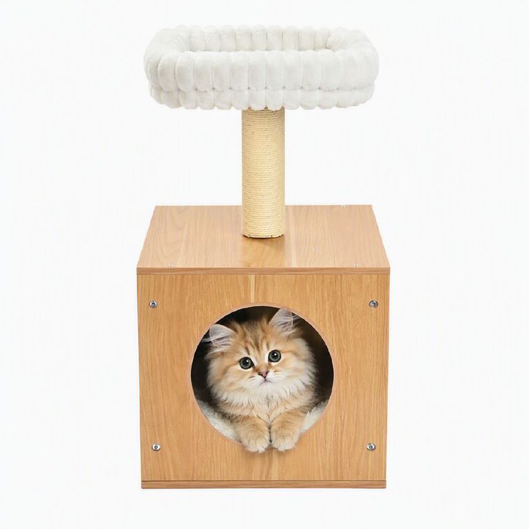 Pet HQ Cubby with Bed, , hi-res