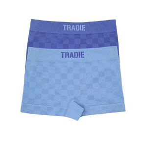 Tradie Girls' Seamfree Shortie 2 Pack