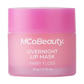 mcobeauty overnight lip mask fairy floss 1 each