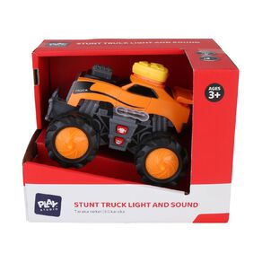 Play Studio Stunt Truck Light and Sound Orange