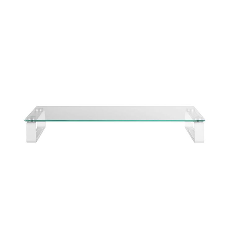 Bracom Universal Tabletop Monitor Riser Glass Top, , hi-res
