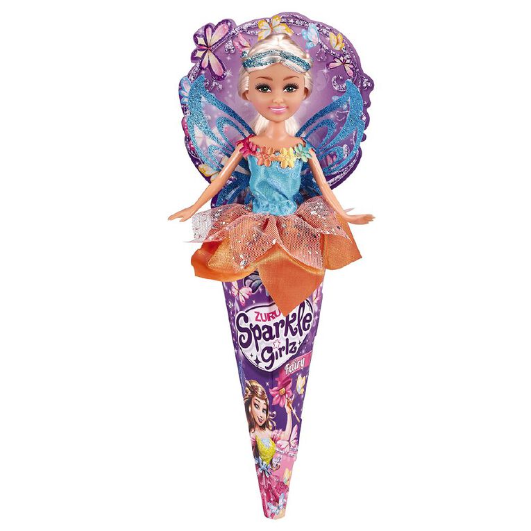 Zuru Sparkle Girlz Fairy Princess in Cone Assorted, , hi-res