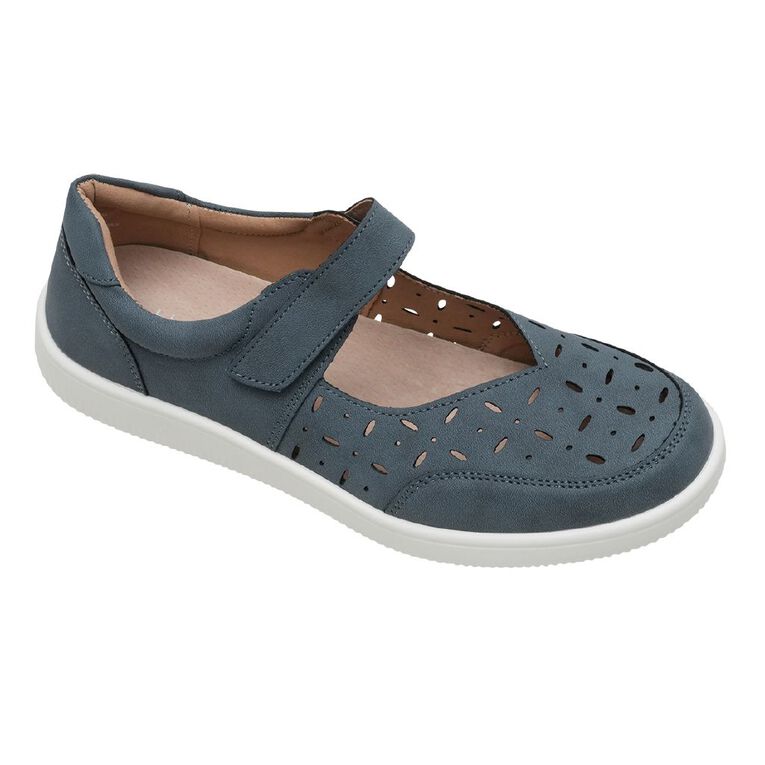H&H Women's Wilma Comfort Maryjane, Navy, hi-res