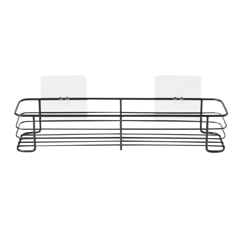 Living & Co Shower Caddy Single Black, , hi-res