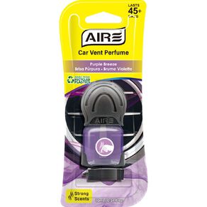 Aromate Air Car Vent Perfume Purple Breeze