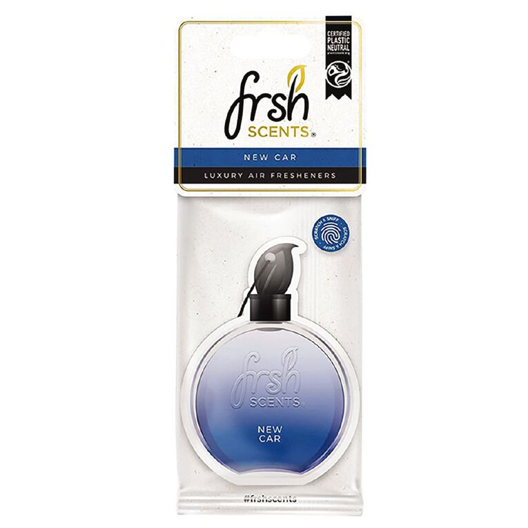 Frsh Scents Fresh Scents Hanging Car Air Freshener New Car, , hi-res