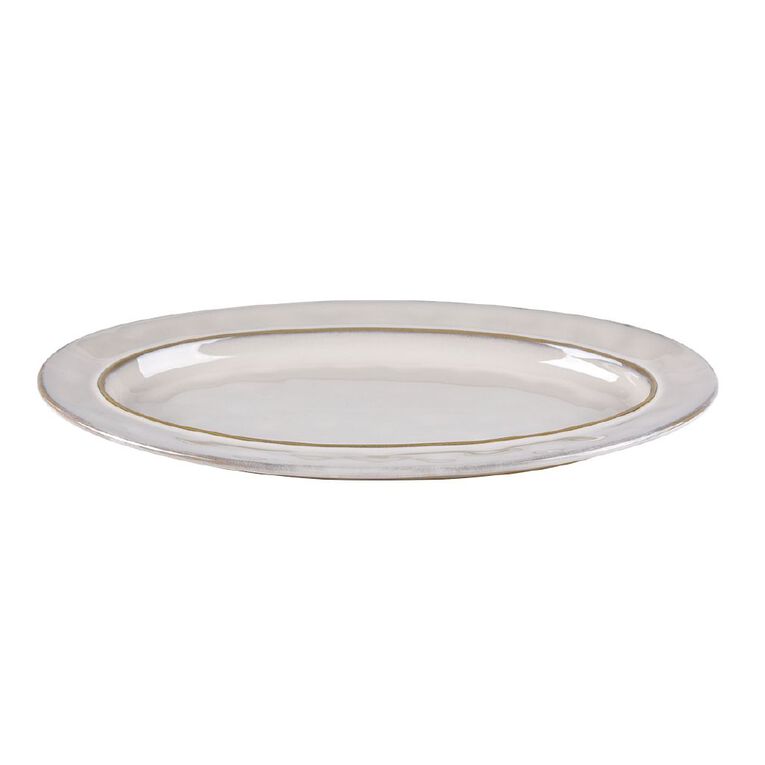 Living & Co Country Collection Platter Ivory 41cm, , hi-res