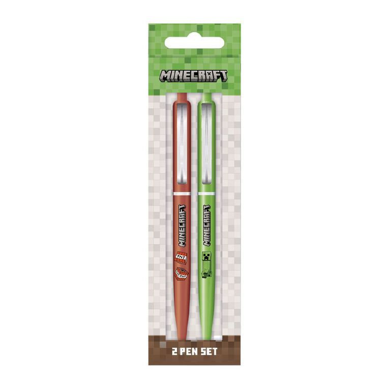 Minecraft Pens 2 Pack, , hi-res