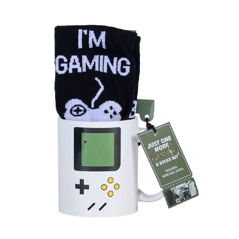 Just One More Novelty Game Mug & Socks, , hi-res