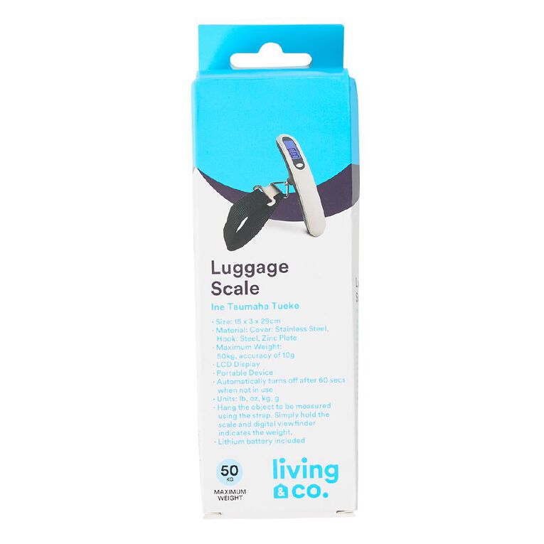Living & Co Luggage Scale, , hi-res