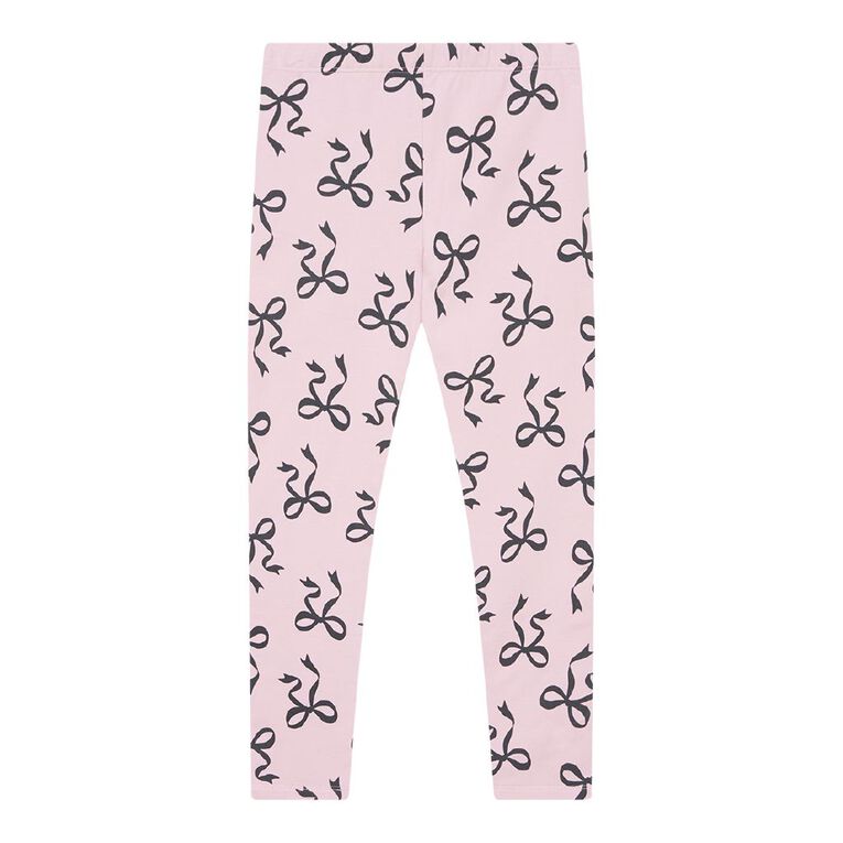 Young Original Fleece Lined Leggings, Pink Light, hi-res