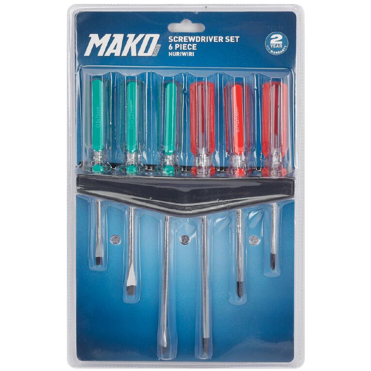 Mako Precision Screwdriver Set 6pc, , hi-res