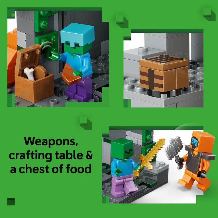 LEGO Minecraft Zombie Dungeon 21587, , hi-res