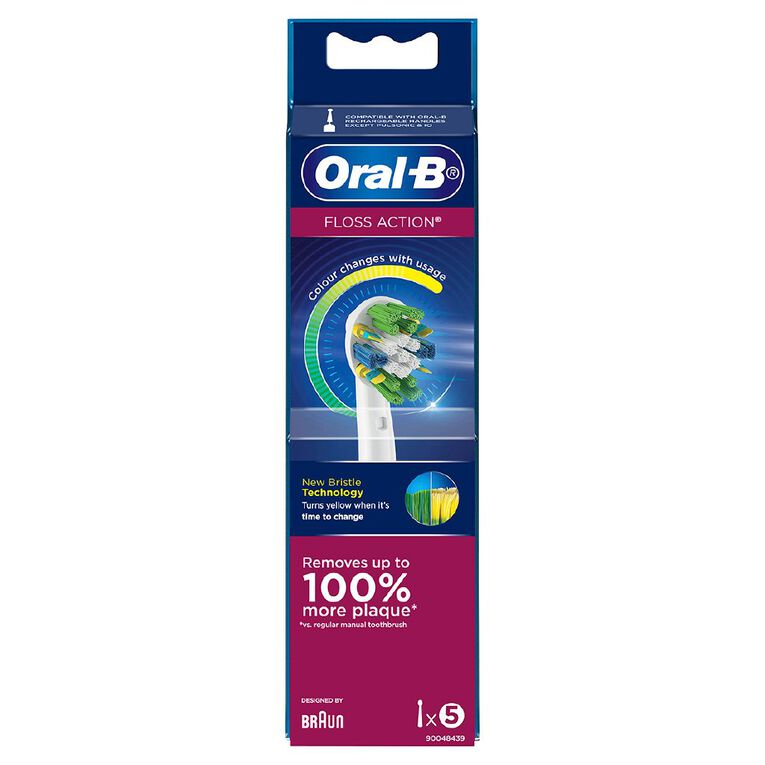 Oral-B Vitality Floss Action Refill Heads 5 Pack, , hi-res