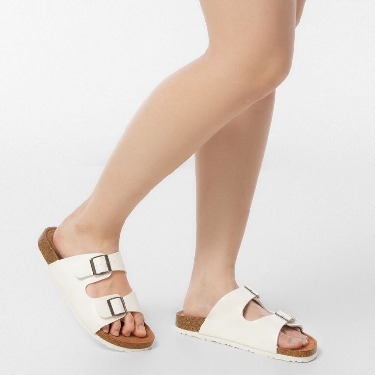 H&H Women's Rachel Sandals, White, hi-res