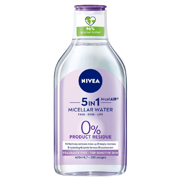 Nivea Daily Essentials Sensitive Micellar Water 400ml, , hi-res