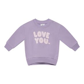 Young Original Babies' Printed Crew Sweatshirt