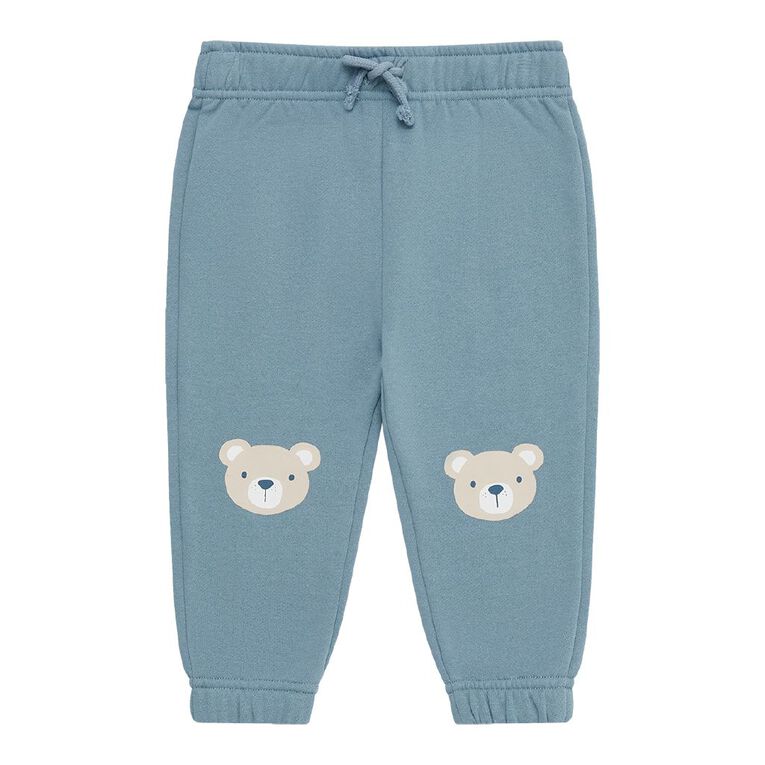 Young Original Toddler Boys' Print Trackpants, Blue Mid, hi-res