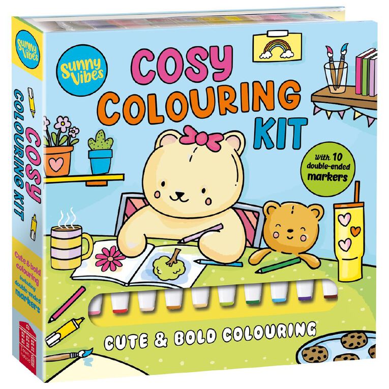 Cosy Colouring Kit, , hi-res