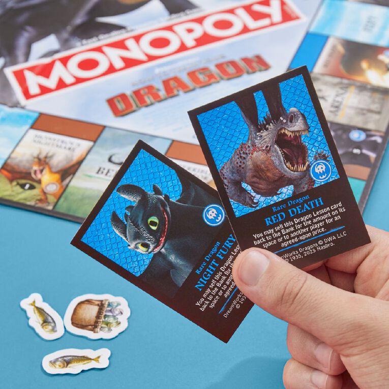 Hasbro Monopoly How To Train Your Dragon, , hi-res