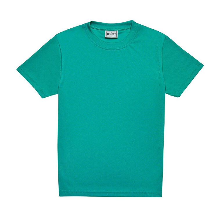 Schooltex Kids' Breezeway Tee, Teal, hi-res