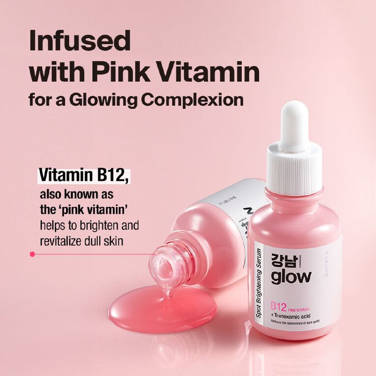 Gangnam Glow B12 Brightening Serum K-Beauty, , hi-res