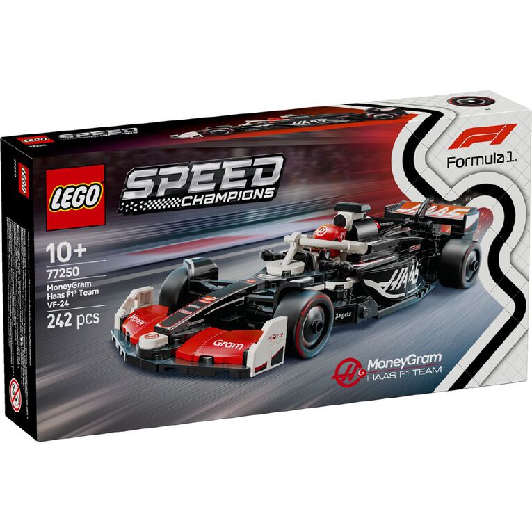 LEGO Speed Champions MoneyGram Haas F1 Team VF-24 Race Car 77250, , hi-res