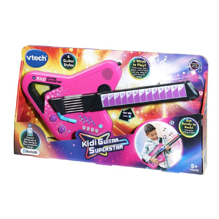 Vtech Kidistar Guitar Pink, , hi-res
