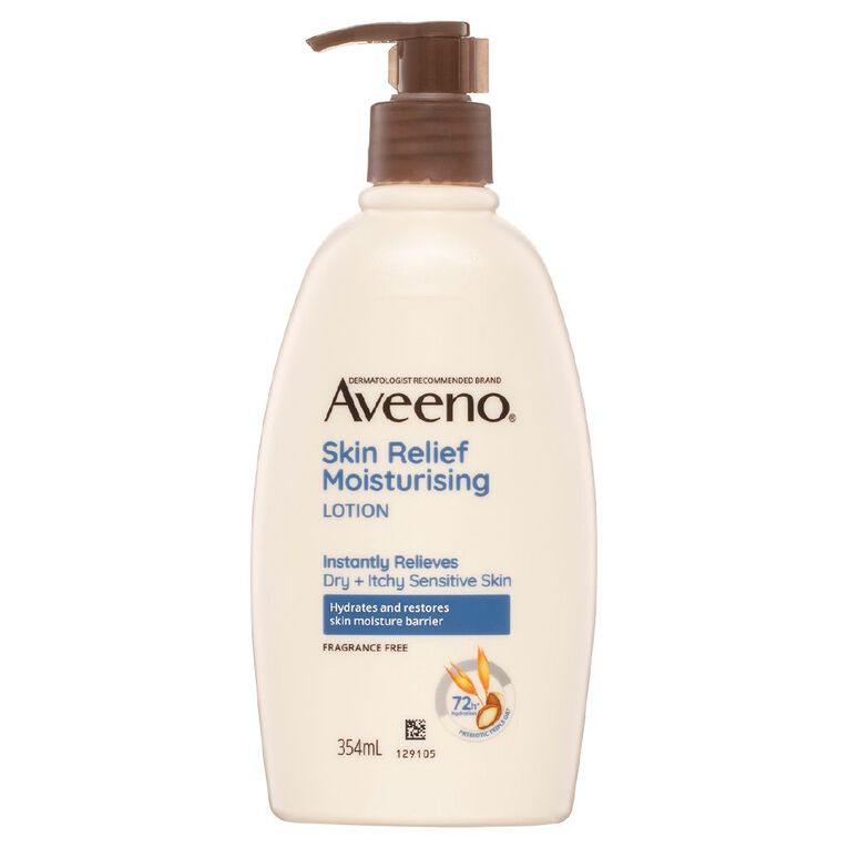 Aveeno Skin Relief Lotion Fragrance Free 354ml, , hi-res