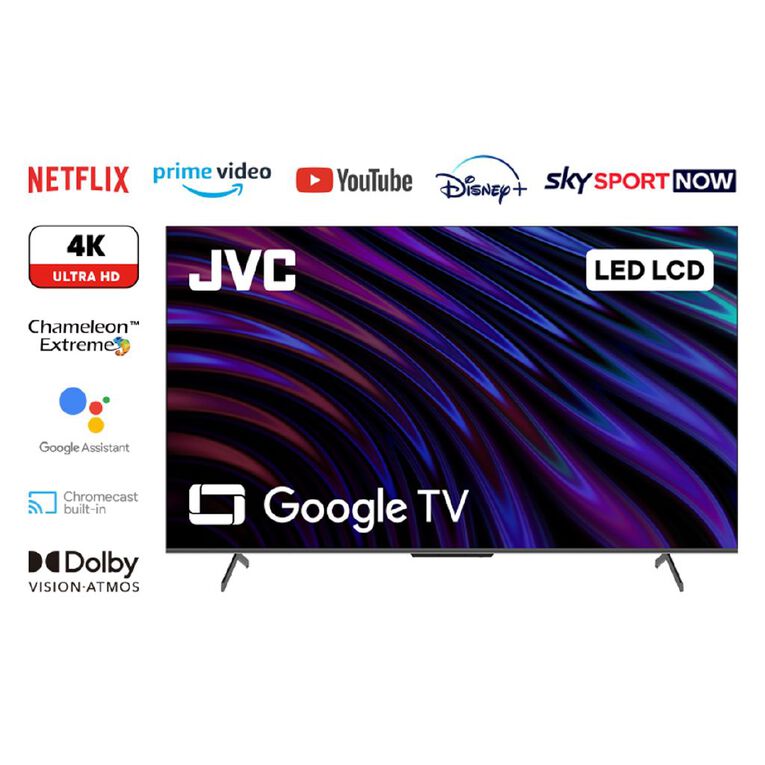 JVC 86 Inch 4K Ultra HD Google Smart TV JVG518623Q, , hi-res