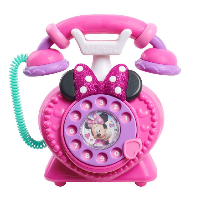 Minnie Mouse Ring Me Rotary Phone, , hi-res