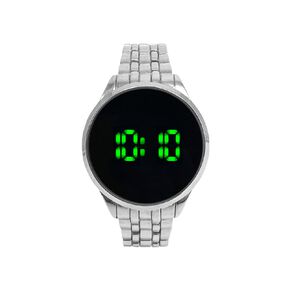 Active Intent Digital Circle Watch Silver