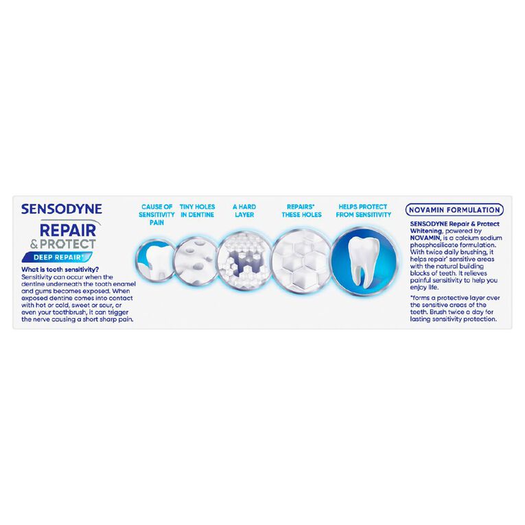 Sensodyne Repair & Protect Toothpaste Whitening, , hi-res