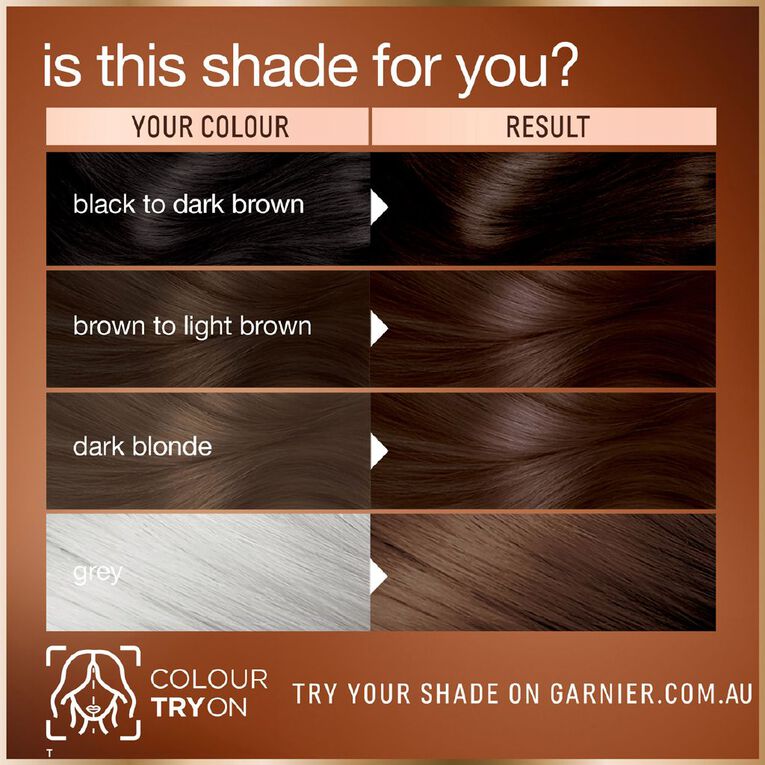 Garnier Good Hair Colour Cacao Brown 4.0, , hi-res