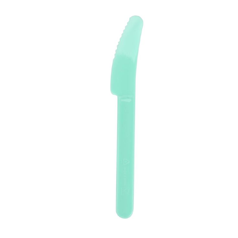 Party Inc Reuseable Knives Green 20 Pack, , hi-res