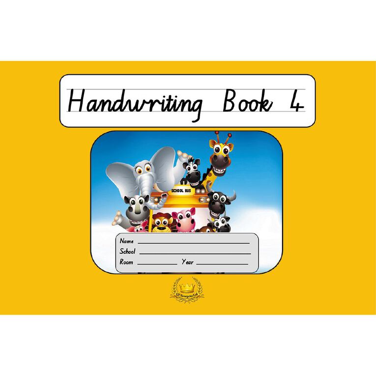 GT Handwriting Book 4 Orange Mid, , hi-res