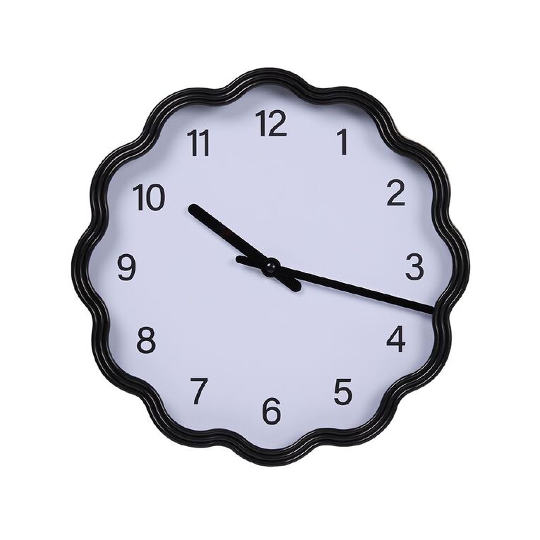 Happy Frames Wavy Clock, , hi-res
