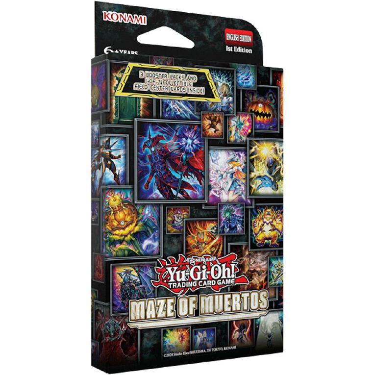 Yu-Gi-Oh! Maze Of Muertos 7 x Card 3 Pack Tuck Box, , hi-res