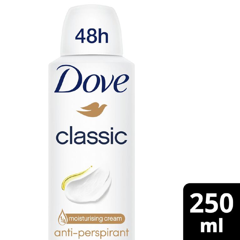 Dove Antiperspirant Base Classic 250ml, , hi-res
