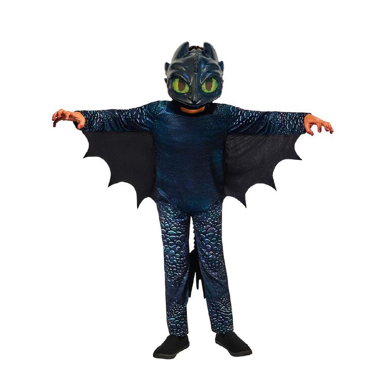 How to Train your Dragon Toothless Night Fury Costume Size 3-5 Years, , hi-res
