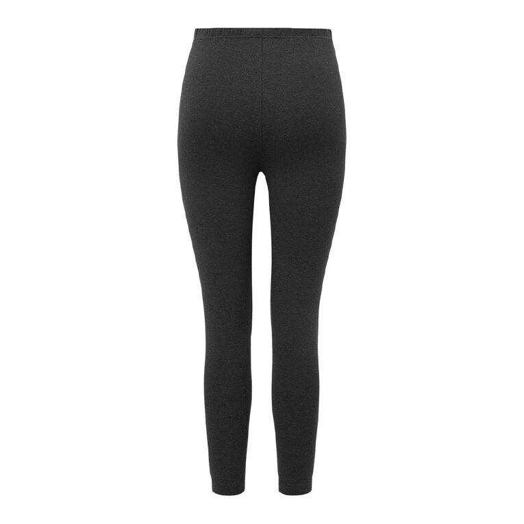 H&H Women's Long Leggings, Charcoal/Grey, hi-res